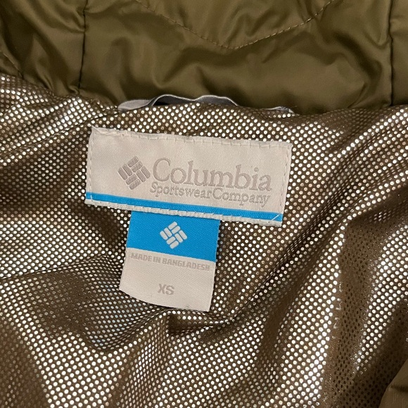 Columbia Women’s Lay D Down II Olive Green Khaki Parka Jacket Gorpcore Size XS - Picture 5 of 13